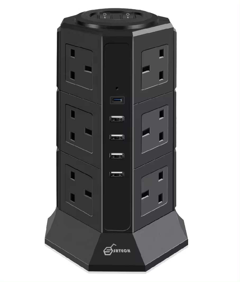 SRTECH 17-in-1 2M Power Tower Strip