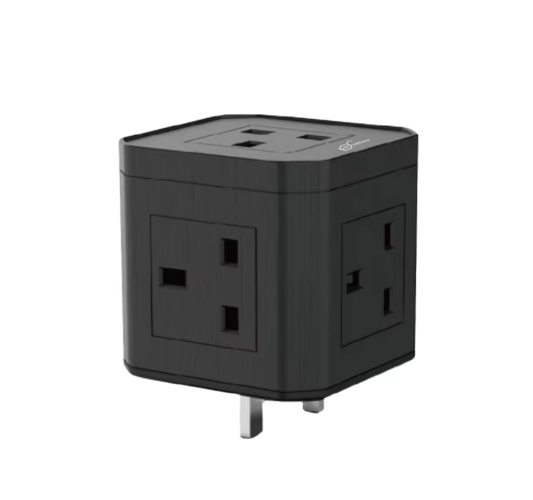 SRTECH 5-Outlet Cube Wall Socket