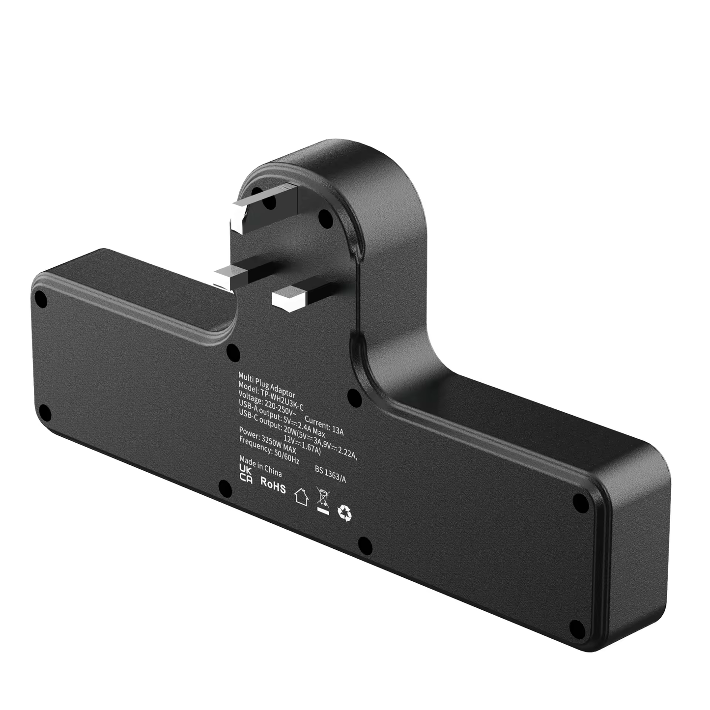 SRTECH 5-in-1 Multifunction UK Wall Socket